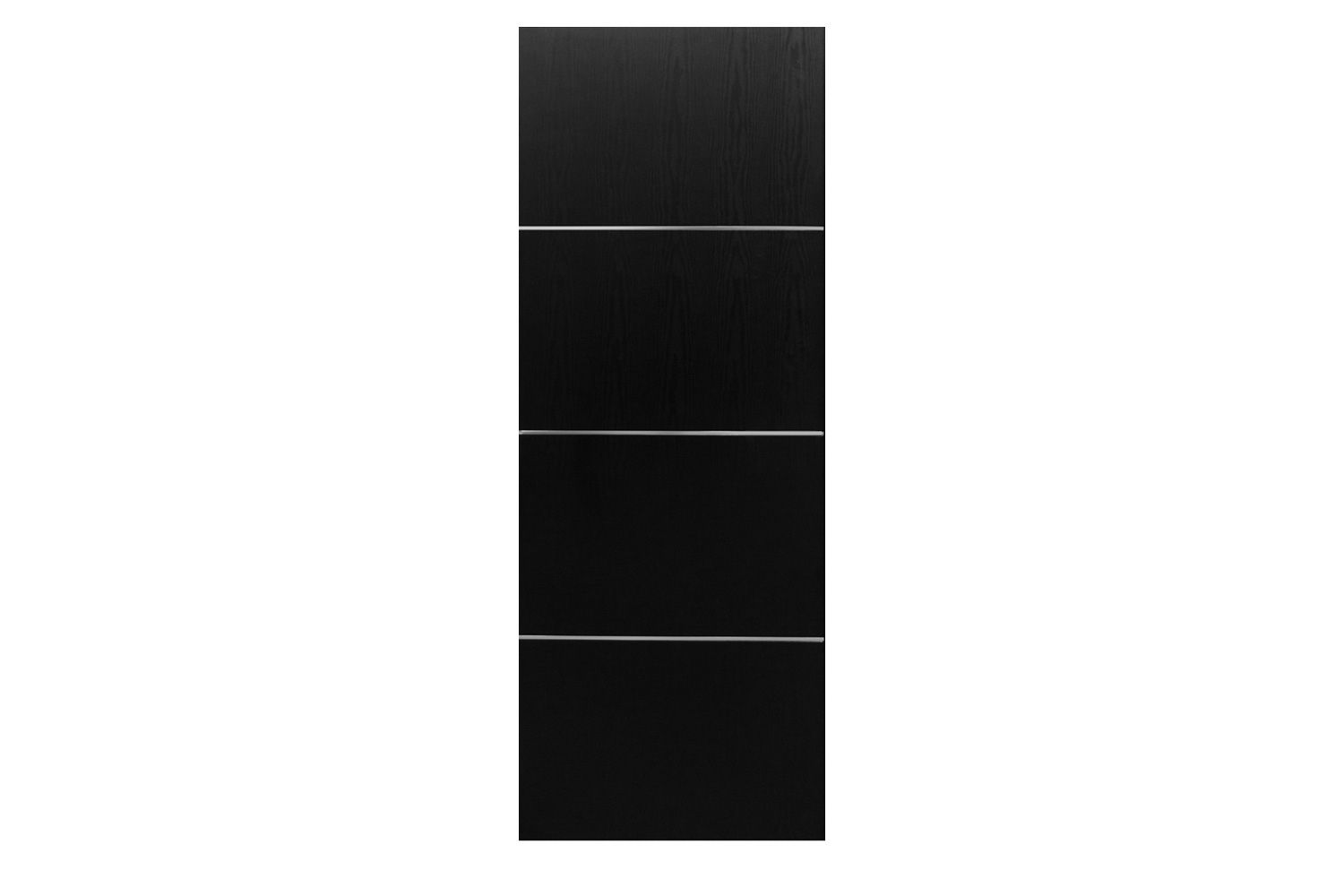 Nova HG008 Black Ash Laminated Modern Interior Door