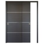 Nova HG008 Japan Oak Laminated Modern Interior Door