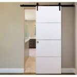 Nova HG008 White Drawing Laminated Modern Interior Door