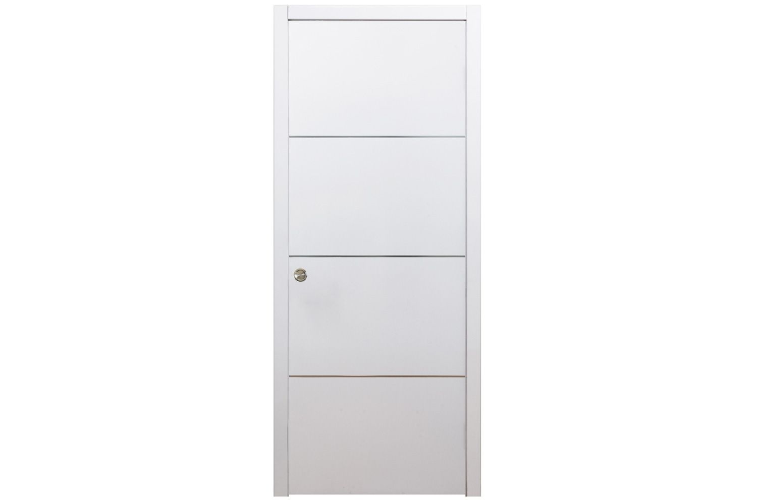 Nova HG008 White Drawing Laminated Modern Interior Door