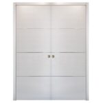 Nova HG008 White Wenge Laminated Modern Interior Door