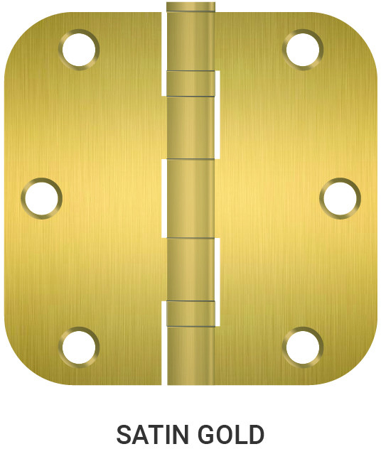 Mortise Satin Gold