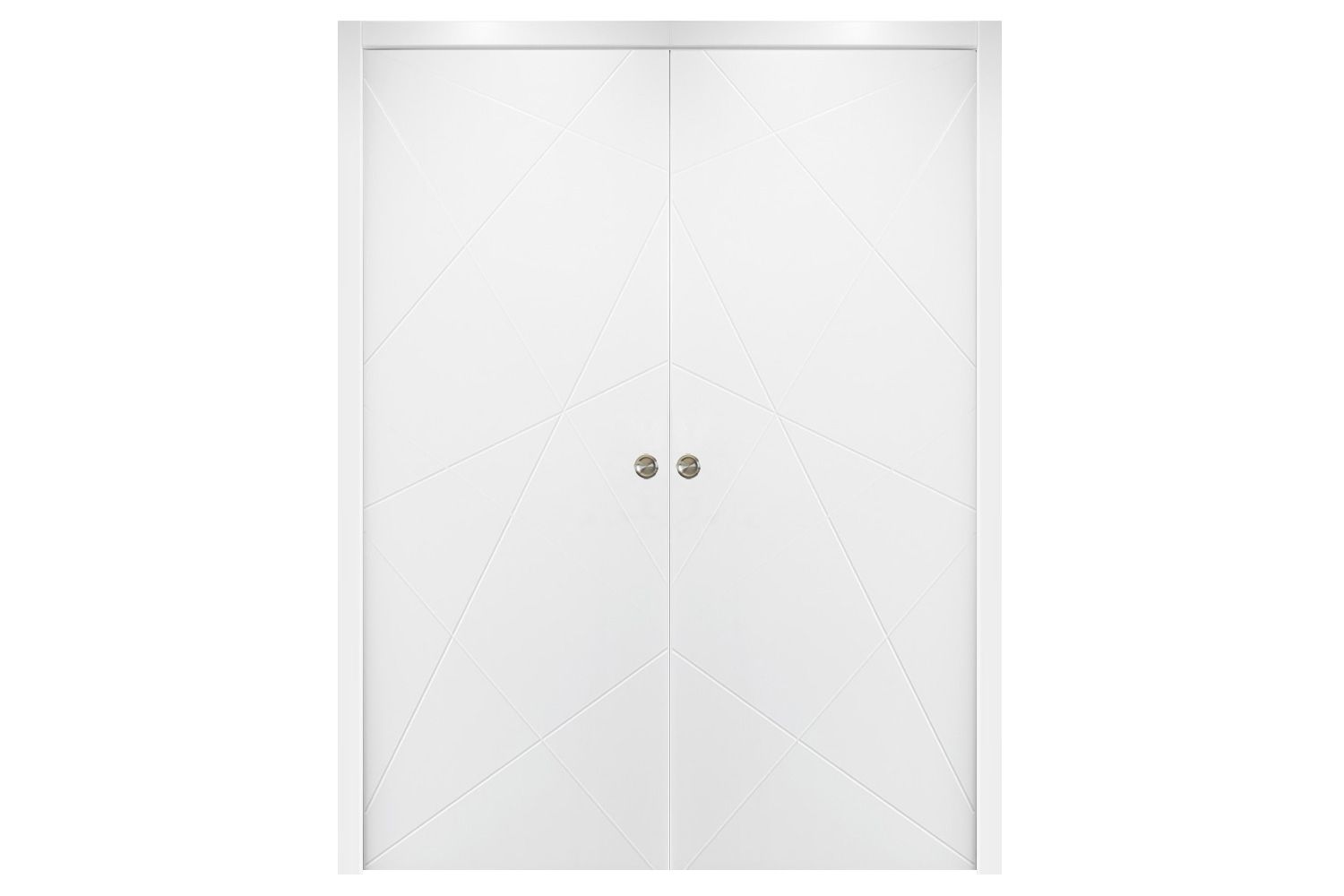 Nova HM419 Pure White Laminated Modern Interior Door