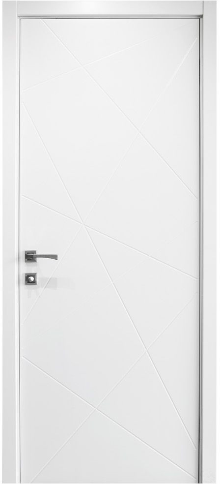 Nova HM419 Pure White Laminated Modern Interior Door