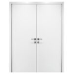 Nova HM419 Pure White Laminated Modern Interior Door