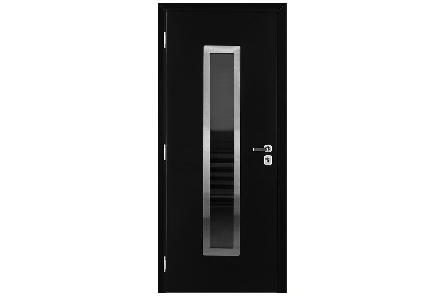 Nova Inox S1 Black Modern Exterior Door