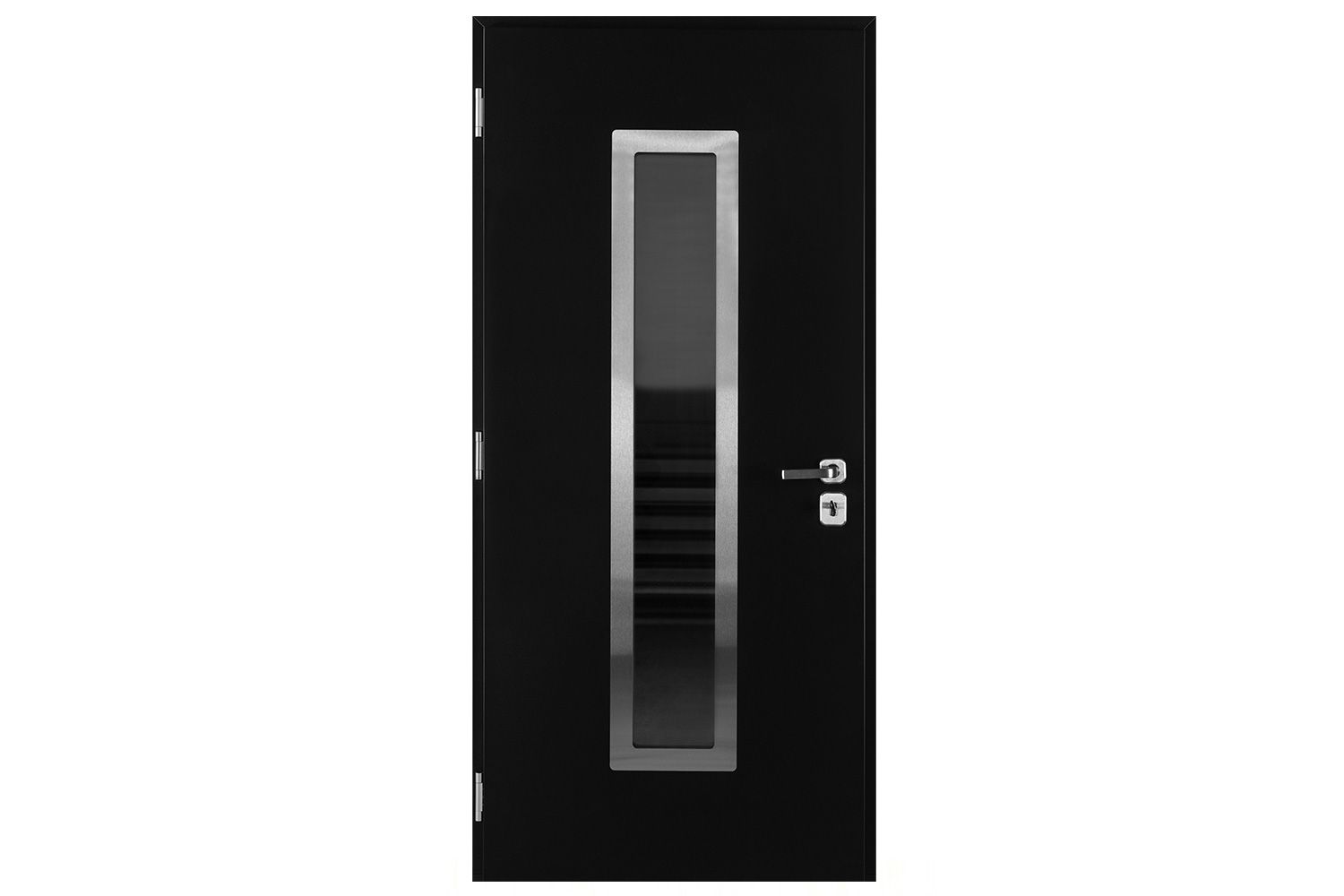 Nova Inox S1 Black Modern Exterior Door