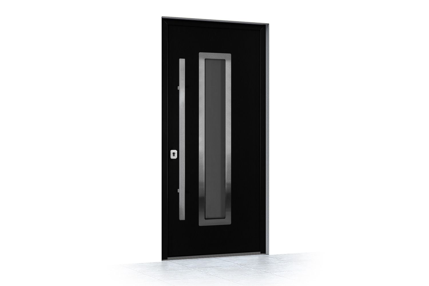 Nova Inox S1 Black Modern Exterior Door