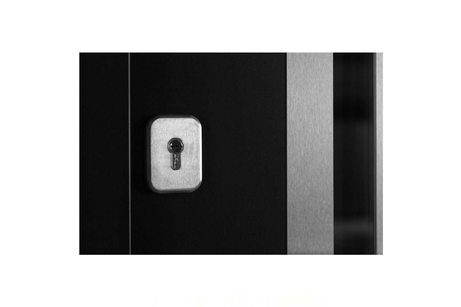 Nova Inox S1 Black Modern Exterior Door