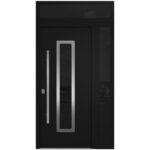 Nova Inox S1 Black Modern Exterior Door