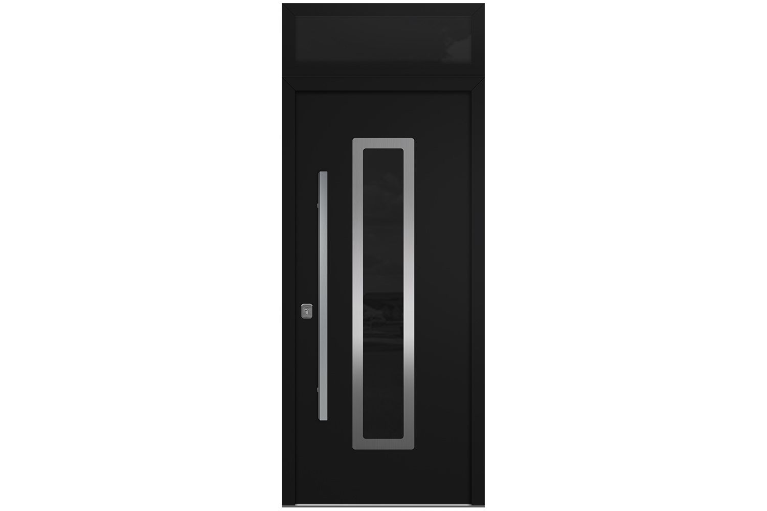 Nova Inox S1 Black Modern Exterior Door