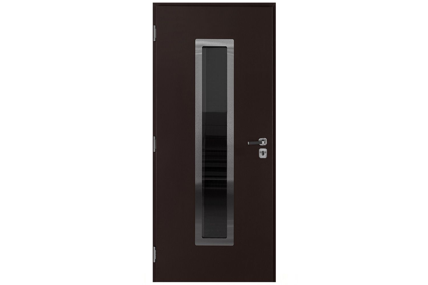 Nova Inox S1 Brown Modern Exterior Door