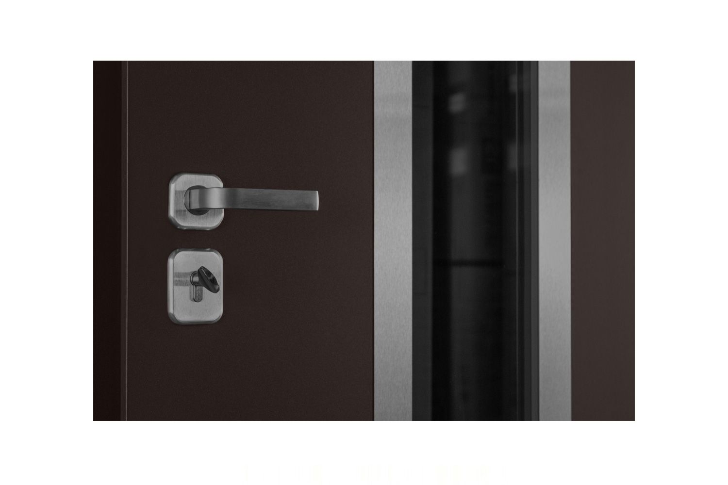 Nova Inox S1 Brown Modern Exterior Door