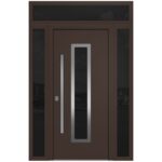 Nova Inox S1 Brown Modern Exterior Door