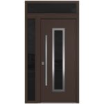 Nova Inox S1 Brown Modern Exterior Door