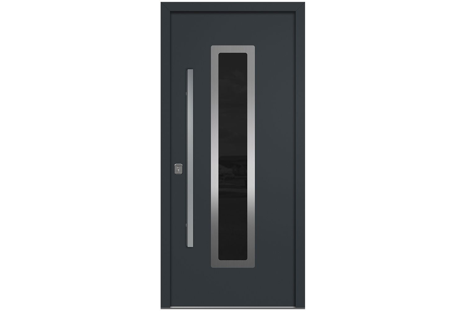 Nova Inox S1 Gray Modern Exterior Door