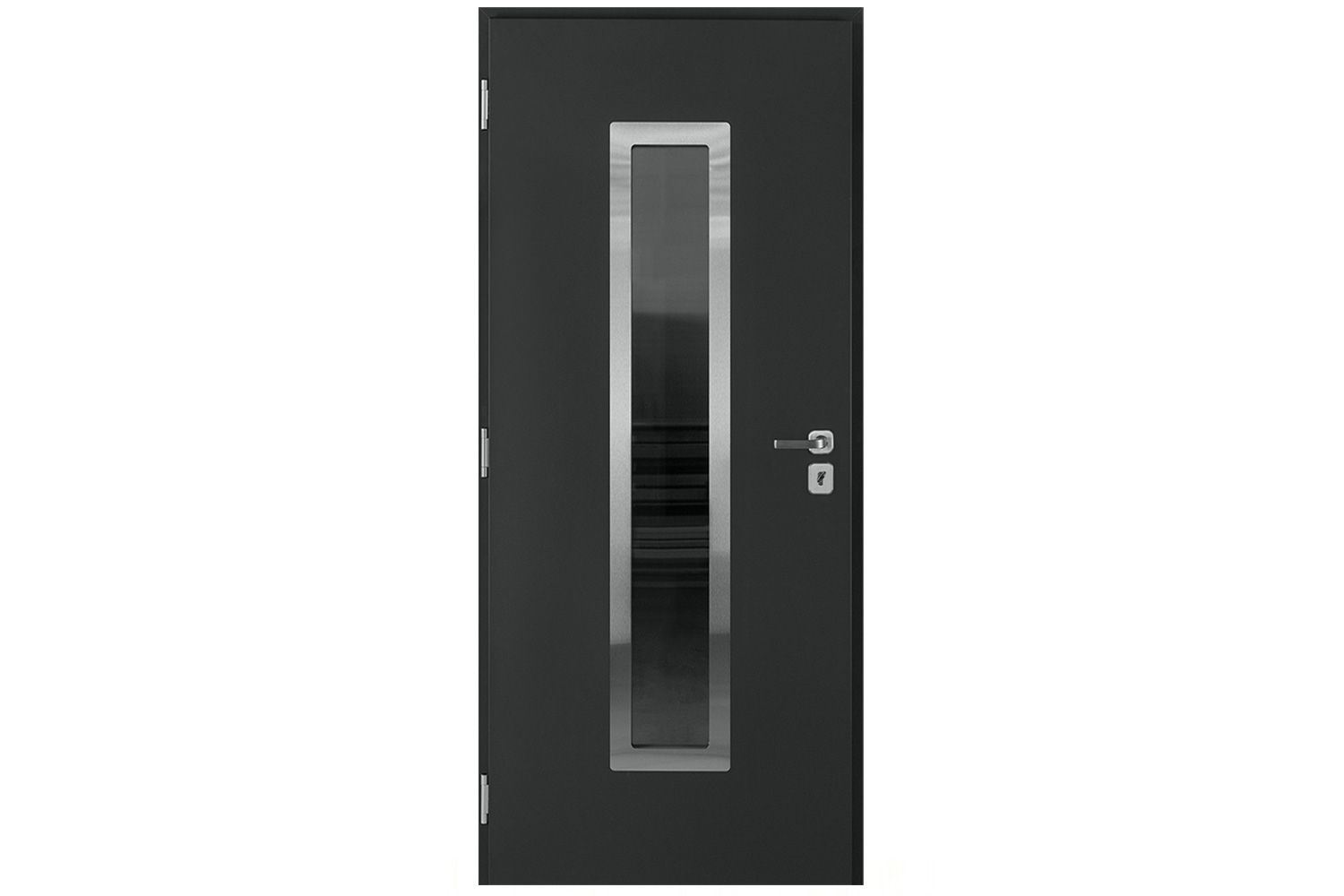 Nova Inox S1 Gray Modern Exterior Door