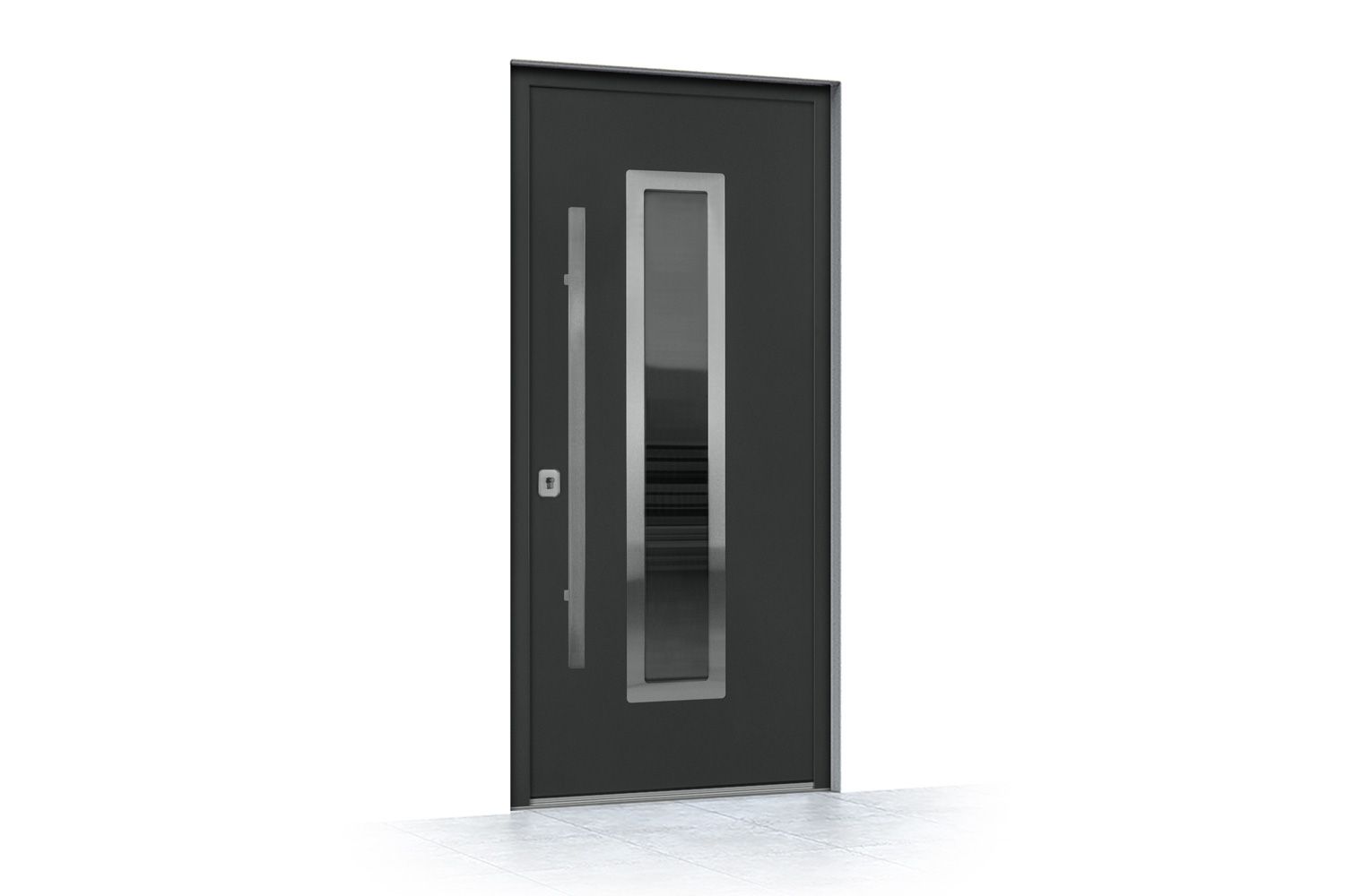 Nova Inox S1 Gray Modern Exterior Door