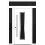 Nova Inox S1 White Modern Exterior Door