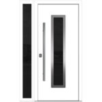 Nova Inox S1 White Modern Exterior Door