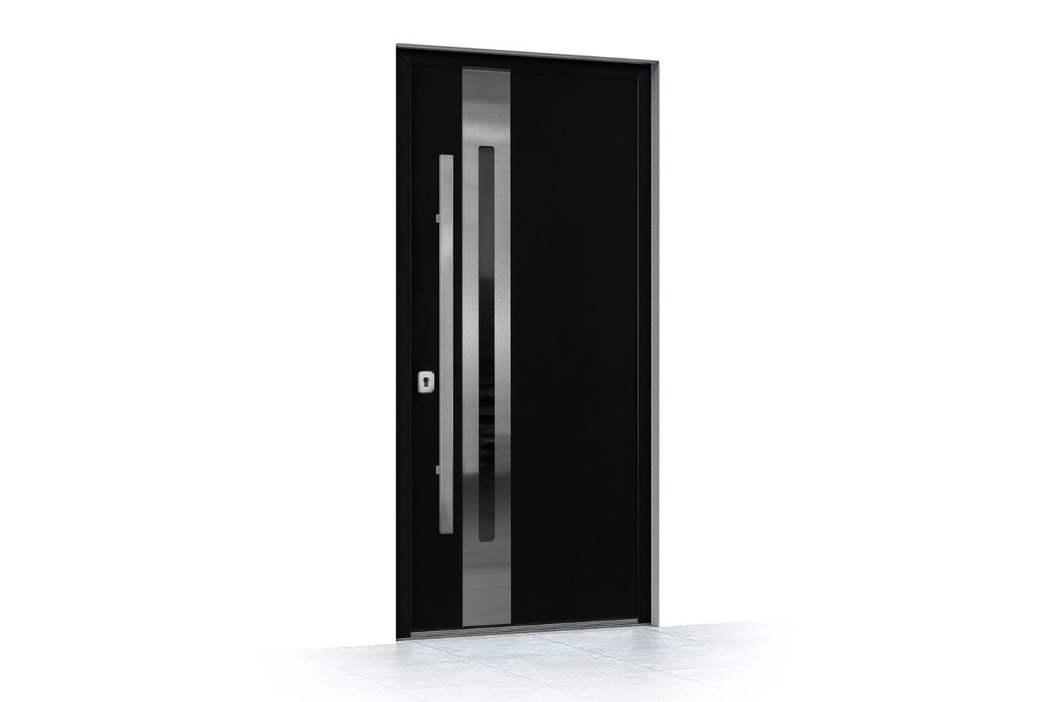 Nova Inox S2 Black Modern Exterior Door