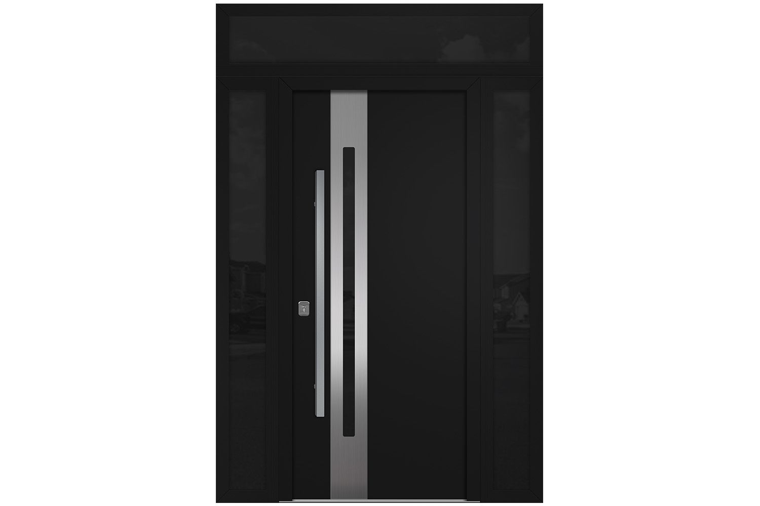 Nova Inox S2 Black Modern Exterior Door