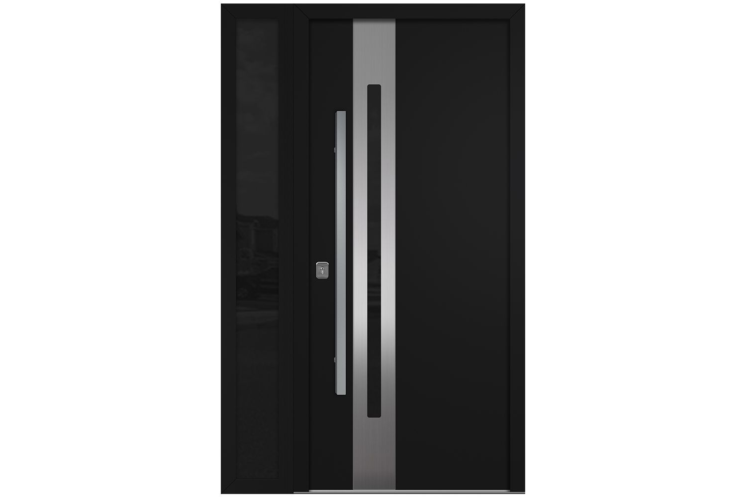 Nova Inox S2 Black Modern Exterior Door