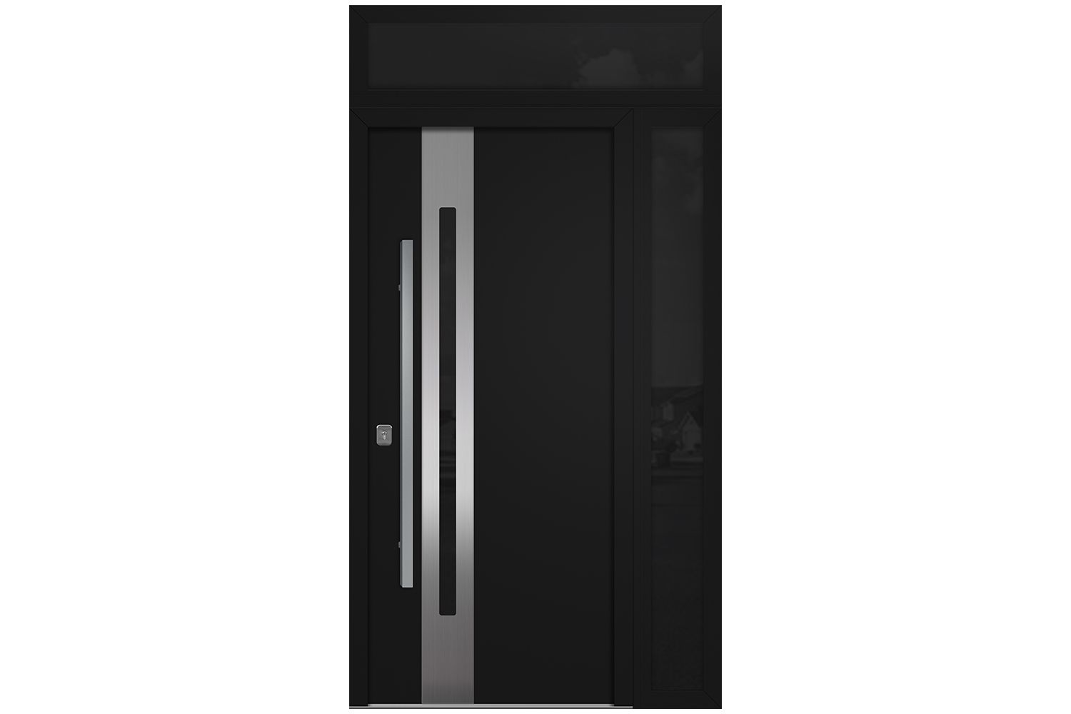 Nova Inox S2 Black Modern Exterior Door