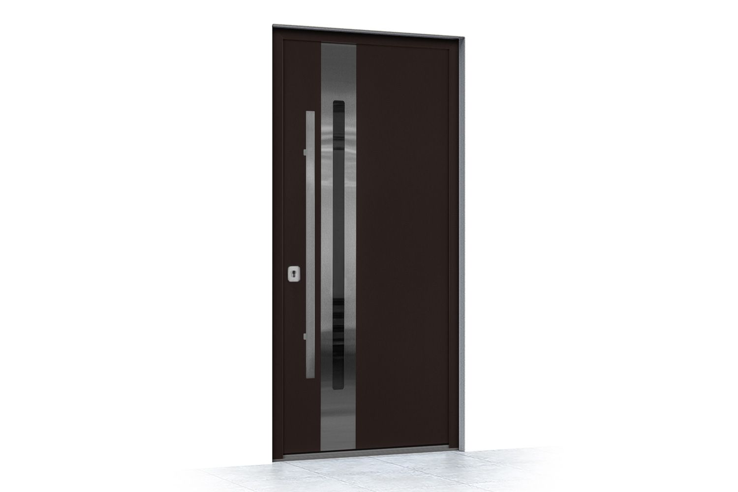 Nova Inox S2 Brown Modern Exterior Door