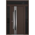 Nova Inox S2 Brown Modern Exterior Door