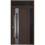 Nova Inox S2 Brown Modern Exterior Door