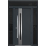 Nova Inox S2 Gray Modern Exterior Door