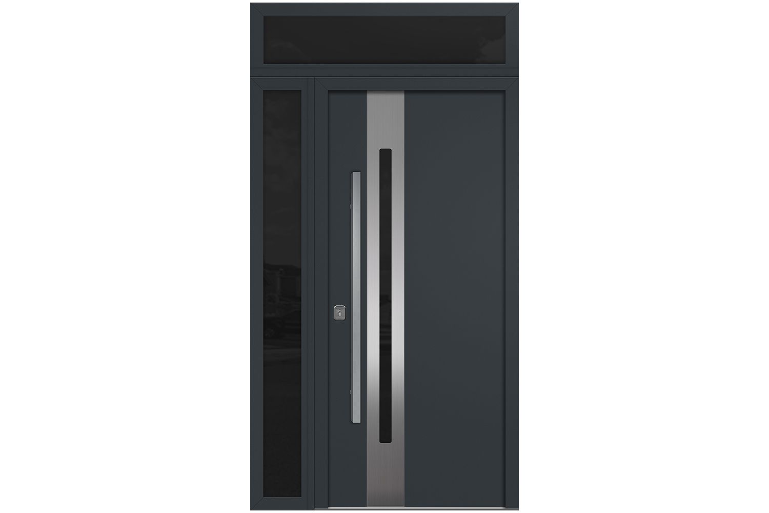 Nova Inox S2 Gray Modern Exterior Door