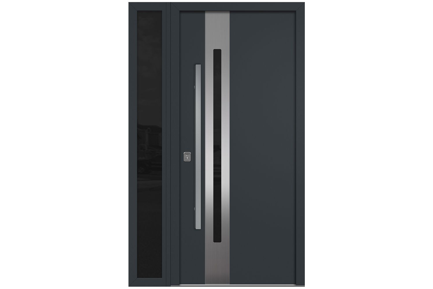 Nova Inox S2 Gray Modern Exterior Door