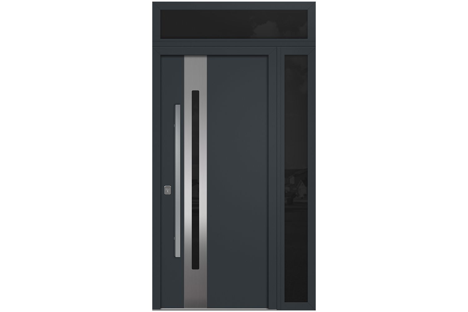 Nova Inox S2 Gray Modern Exterior Door