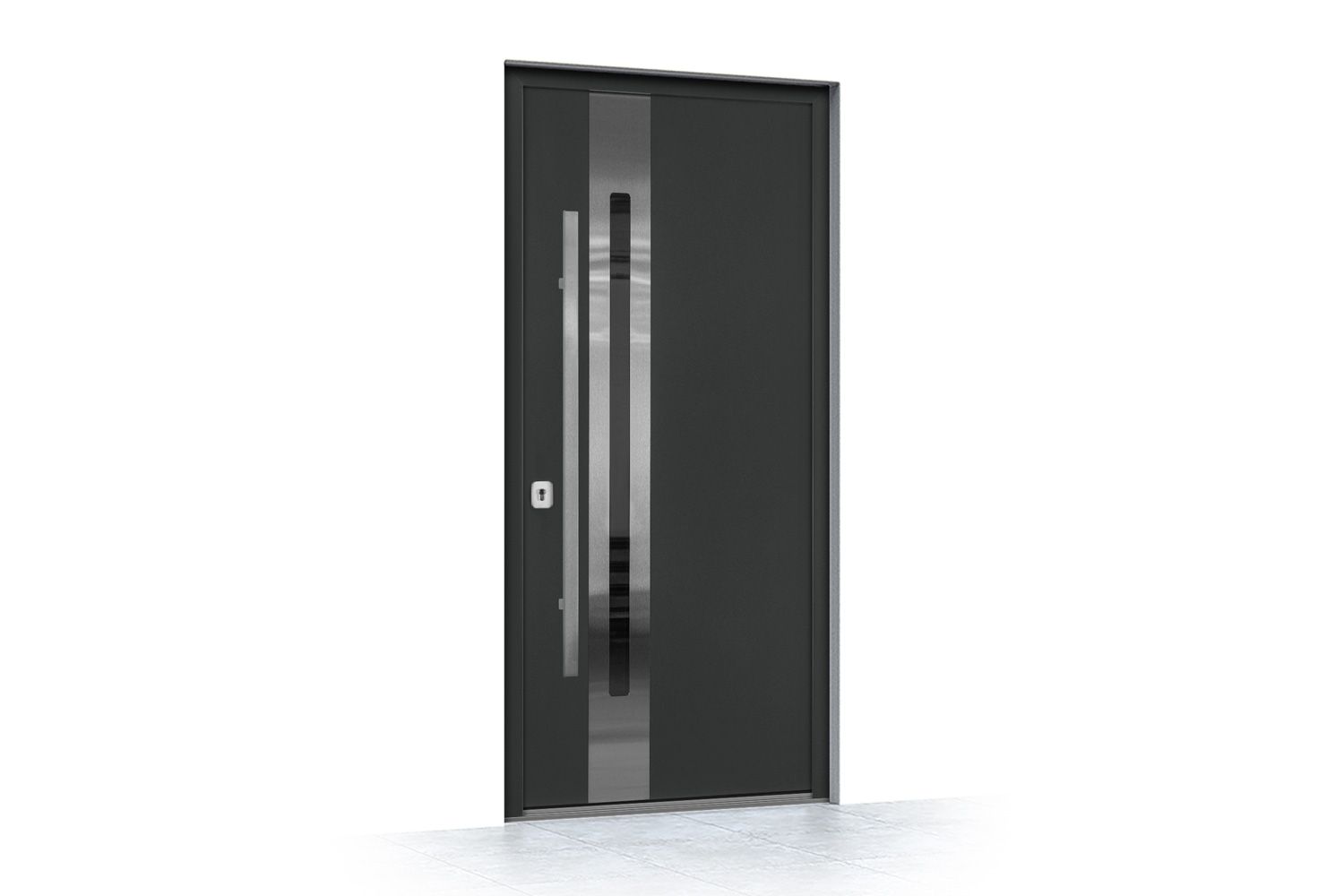 Nova Inox S2 Gray Modern Exterior Door