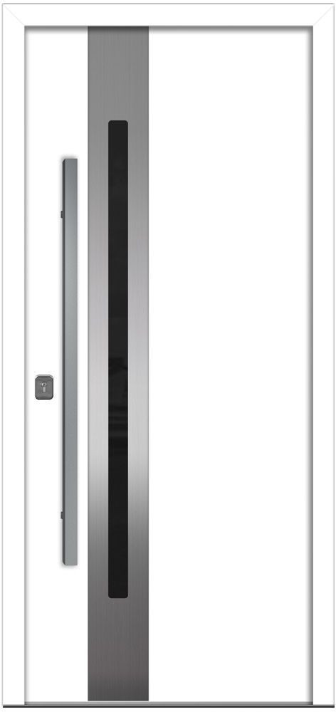 Nova Inox S2 White Modern Exterior Door