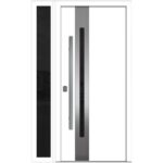 Nova Inox S2 White Modern Exterior Door