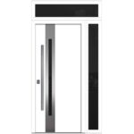 Nova Inox S2 White Modern Exterior Door