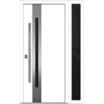 Nova Inox S2 White Modern Exterior Door