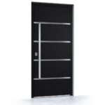 Nova Inox S3 Black Modern Exterior Door