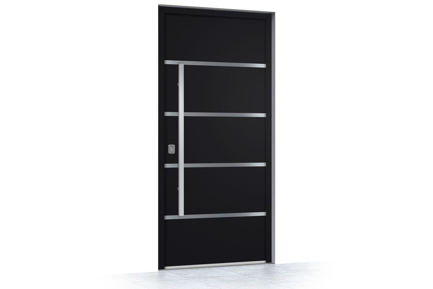 Nova Inox S3 Black Modern Exterior Door