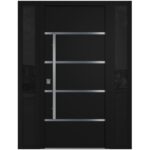 Nova Inox S3 Black Modern Exterior Door