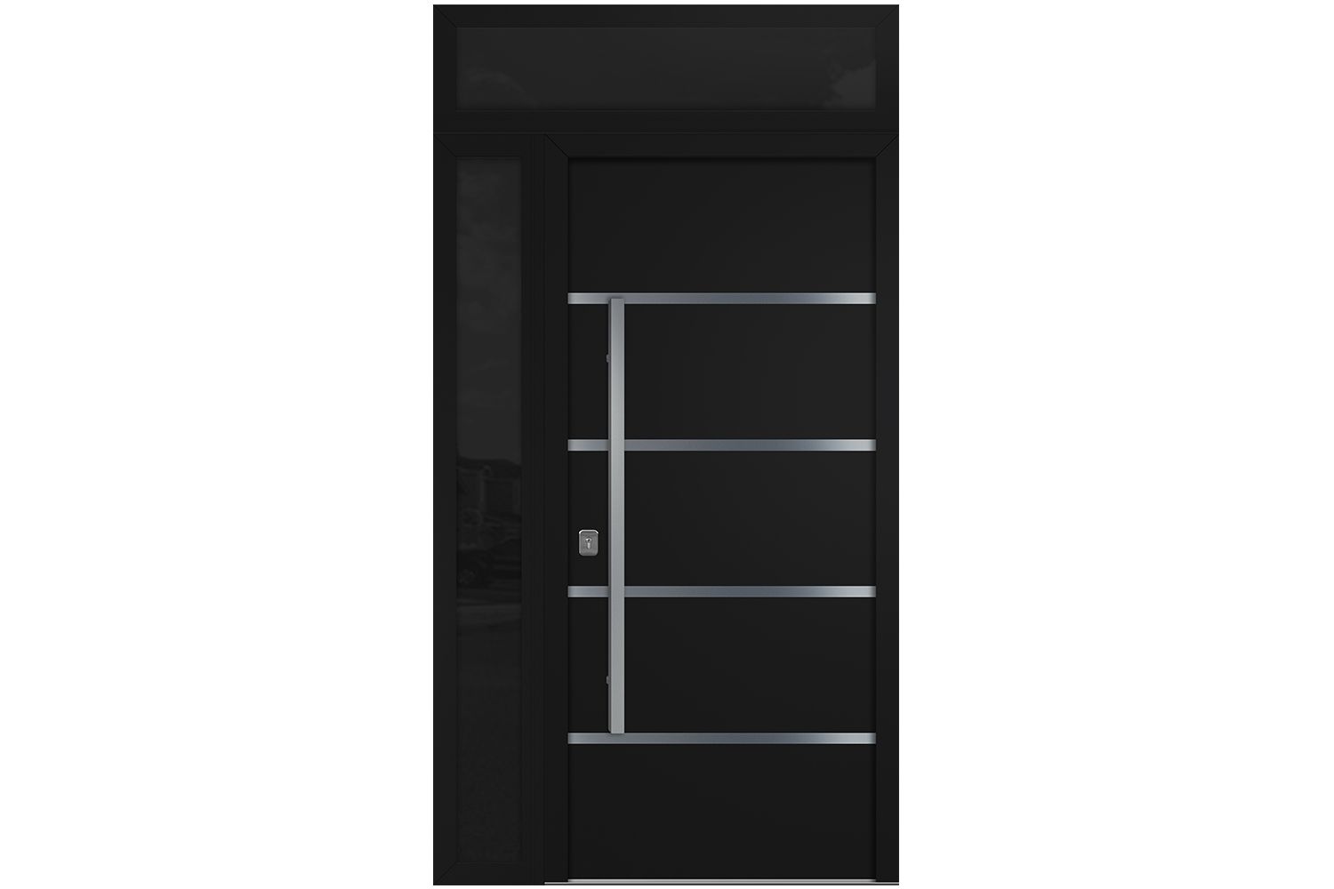 Nova Inox S3 Black Modern Exterior Door