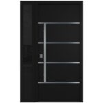 Nova Inox S3 Black Modern Exterior Door