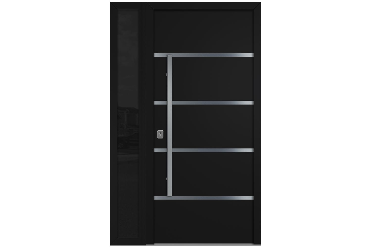 Nova Inox S3 Black Modern Exterior Door