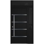 Nova Inox S3 Black Modern Exterior Door