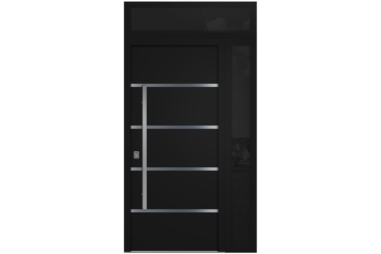 Nova Inox S3 Black Modern Exterior Door