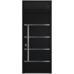 Nova Inox S3 Black Modern Exterior Door