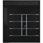 Nova Inox S3 Black Modern Exterior Double Door